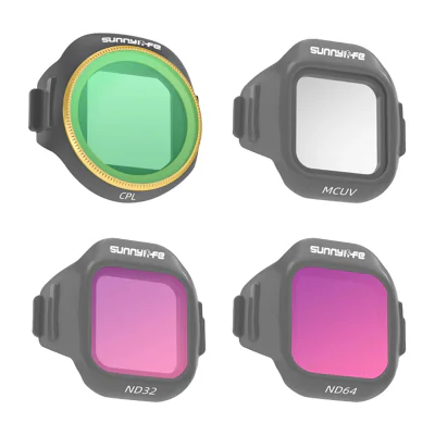 Set de 4 filtre Sunnylife MCUV + CPL + ND32 + ND64 pentru MINI 5 Pro