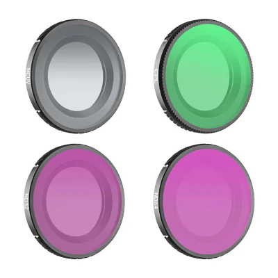 Set de 4 filtre Sunnylife MCUV + CPL + ND32 + ND64 pentru Osmo Nano