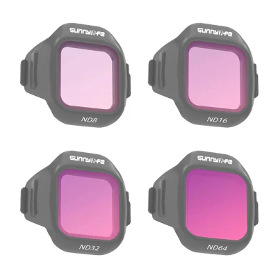 Set de 4 filtre Sunnylife ND8 + ND16 + ND32 + ND64 pentru MINI 5 Pro