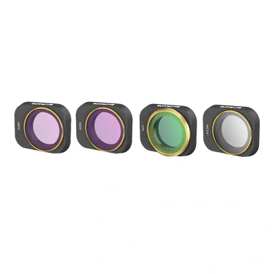 Set de 4 filtre Sunnylife UV+CPL+ND4+ND8 pentru DJI Mini 3 Pro (MM3-FI418)