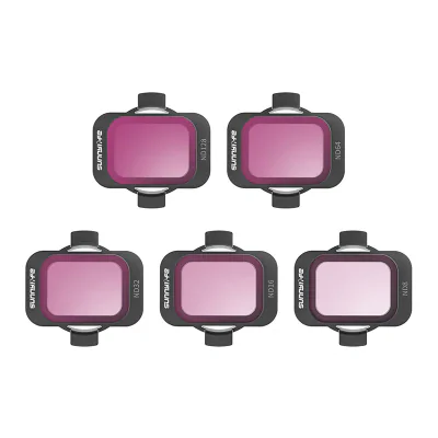 Set de 5 filtre Sunnylife ND 8/16/32/64/128 pentru DJI Avata 2