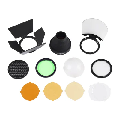 Set de accesorii GODOX AK-R1 pentru blițuri cu cap rotund