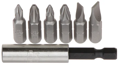 Set de biți Stanley ST-1-68-737, 6 buc., prindere 6,3 mm (1/4"), lungime 25 mm