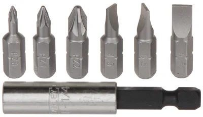 Set de biți Stanley ST-1-68-738, 6 buc., prindere 6,3 mm (1/4"), lungime 25 mm