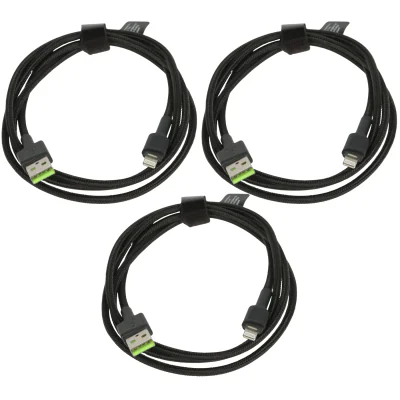 Set de cabluri Green Cell KABGCSET05, Ray, 3 x 1,2 m