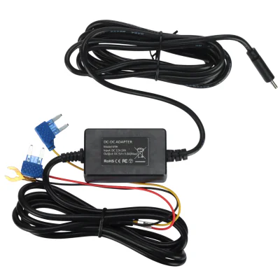 Set de conectare permanentă la alimentare DAHUA V9H_TYPE-C, DC/DC, 12-24 V DC