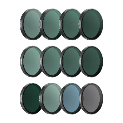 Set de filtre Freewell pentru OSMO Action 6 – Mega Kit – pachet de 12 piese
