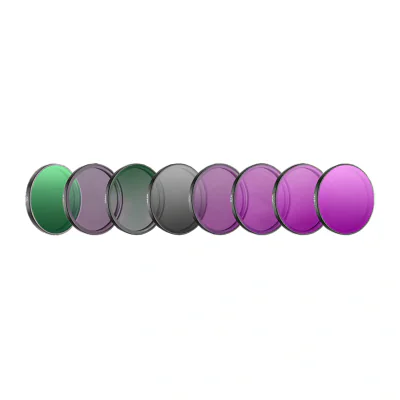 Set de filtre pentru DJI Action 6 (CPL/MCUV/ND8/16/32/64/Poluare luminoasă LPR/Black Mist 1/4)