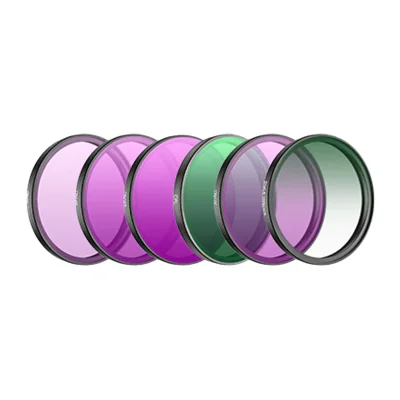 Set de filtre pentru DJI Action 6 (CPL/ND8/16/32/64/Black Mist 1/4)