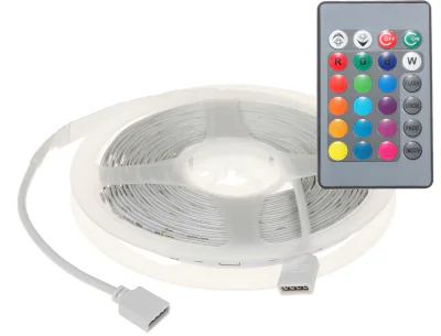 Set de iluminat LED Virone LD-8/5M/RGB/SET, 5 m, RGB, 12 V DC
