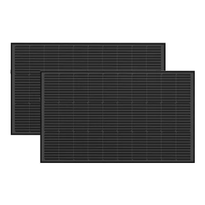 Set de panouri fotovoltaice 2x EcoFlow 100W (structură rigidă)