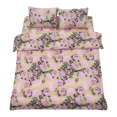 Set de pat king size bumbac,92 gsm,Peony