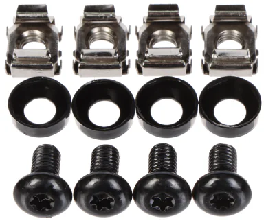 Set de șuruburi de montaj pentru rack EPRADO SM-6/RACK-B, M6, rack 19" / 10"