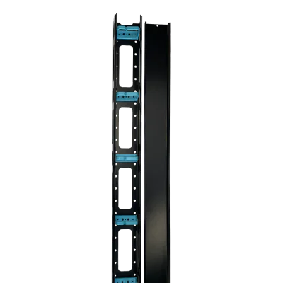 Set doua organizatoare verticale de cabluri pentru Rack 32U, Eco Xcab "EcoXcab-32Uorg"