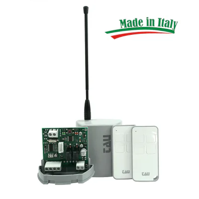 Set receptor cu antenă încorporată și 2 telecomenzi cu 4 canale K-250T-RADIO2S