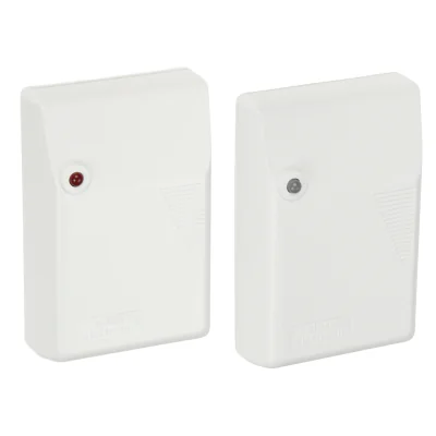 Set receptor + emițător cu 4 canale ELMES RP501S-HET, rază 500 m, 4 ieșiri releu NO/NC, 10-15 V DC