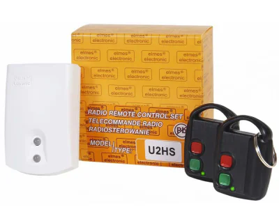 Set receptor wireless + 2 telecomenzi U2HS