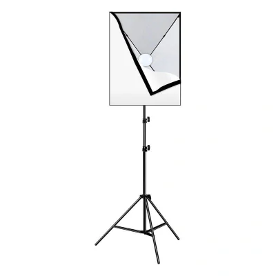 Set studio Puluz LED softbox 50x70cm, trepied, bec LED 1 buc PU5070EU