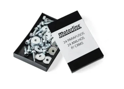 Set suruburi si saibe pentru montarea cremalierei Motorline CRM5 MCP24