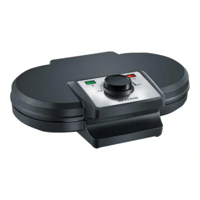 Severin Double Waffle Maker 1200W black Schwarz (WA2106)