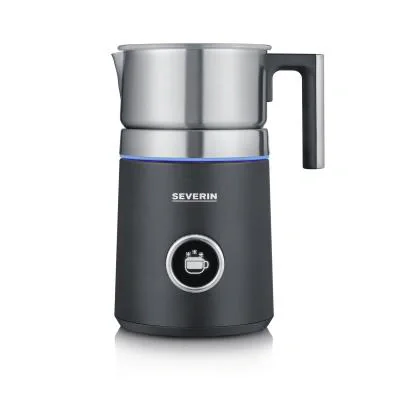 Severin Induction Milk Frother Spuma stainless steel black silver SM 3587 (SM3587)