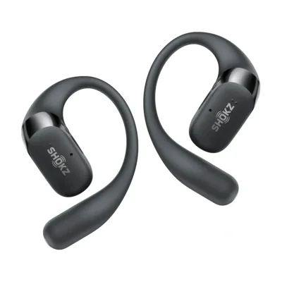SHOKZ OpenFit 2, True Wireless Stereo (TWS), Calls/Music/Sport/Everyday, Headset, Black