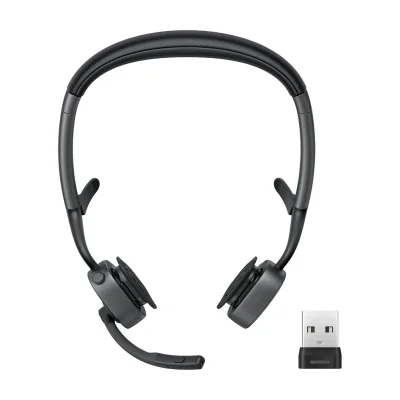SHOKZ OpenMeet2 UC, Wireless, Office/Call center, 77.9 g, Headset, Black