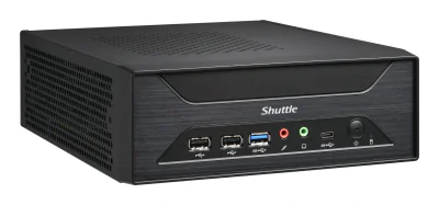 Shuttle XPC slim Barebone XH810 - S1851, Intel H810, 1xDP, 2xHDMI, 3x COM (RS232) , 2x Intel LAN,2x2.5", 8x USB, 3x M.2, 24/7 permanent operation, 3.5L sized PC, PC barebone, Intel H810, LGA 1851 (Socket V1), DDR5-SDRAM, 120 W