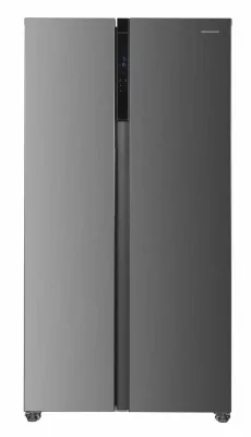 Side by Side HEINNER HSBS-HM442NFINVXD, No Frost, 442 L, Clasa D, Aspect Inox