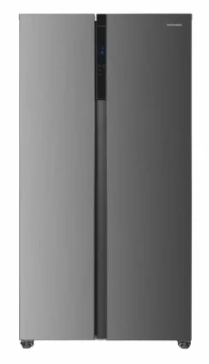 Side by Side HEINNER HSBS-HM532NFINVXD, No Frost, 532 L, Clasa D, Aspect inox