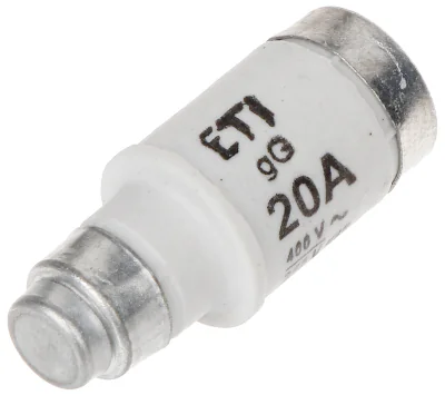 Siguranță fuzibilă ETI ETI-D02/20A, 20 A, 400 V, gG, E18