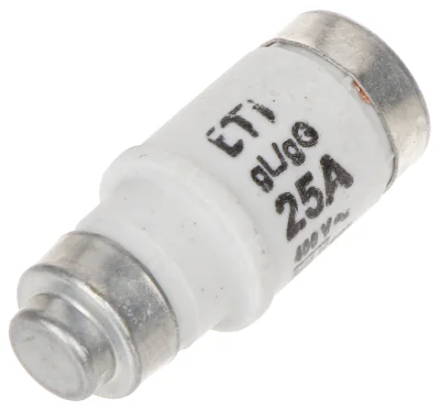Siguranță fuzibilă ETI ETI-D02/25A, 25 A, 400 V, gL/gG, E18