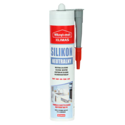 Silicon neutru KLIMAS SNE-310-SZ, cartuș 310 ml, gri