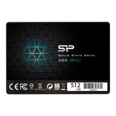 SILICON POWER SSD Ace A55 512GB 2.5inch SATA III 6GB/s 560/530 MB/s