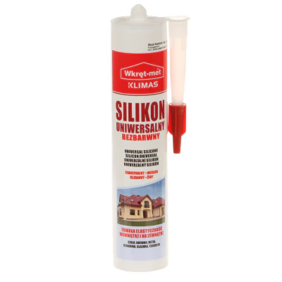Silicon universal KLIMAS SUN-310-BB, cartuș 310 ml, incolor
