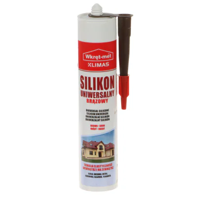 Silicon universal KLIMAS SUN-310-BR, cartuș 310 ml, maro