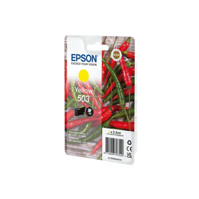Epson Singlepack Yellow 503 Ink, Standard Yield, Yellow, 3.3 ml, 1 pc(s), 165 pages, Single pack