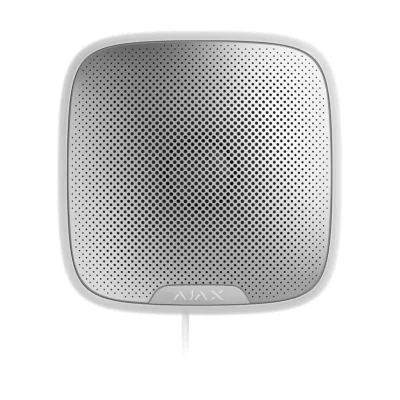 Sirenă cablată de exterior AJAX STREETSIREN FIBRA (WHT)