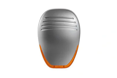 Sirena de alarma pentru exterior, Venitem HEMA L MG Matt grey, design Italia, security grade 3, nivel acustic 110dB carcasa ABS culoare gri mat, Flash LED, tamper pentru deschidere si demontare, sunete si durata programabile, numararea alarmelor, mic