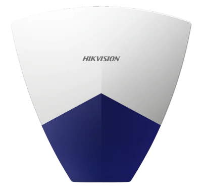 Sirenă de exterior cablată HIKVISION DS-PS102X/BL, flash albastru, White
