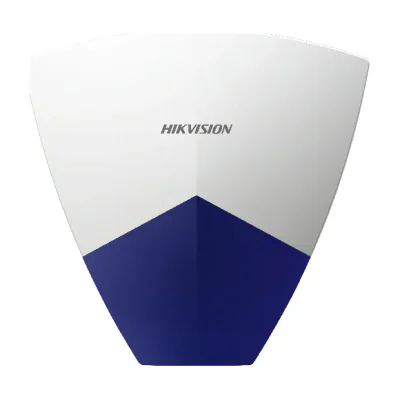 Sirenă de exterior cablată HIKVISION DS-PS102X/BL, flash albastru, White