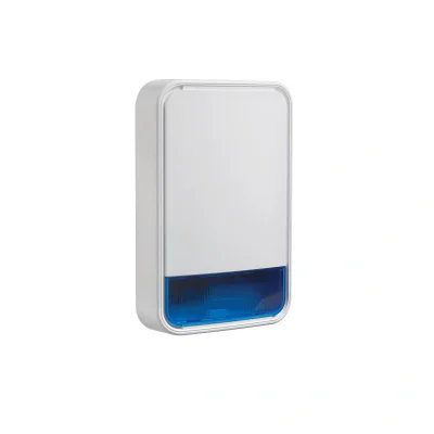 Sirena de exterior WIRELESS, DSC PG-8911A, Supervizata, 110dB, Protectie IP66, Lampa stroboscopica (AMBER), Tehnologie PowerG