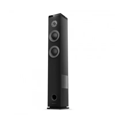 Sistem Audio 2.1 Energy System Tower 5 MAX, bluetooth 5.3, interfata jack 3.5mm, putere: 100W, frecventa raspuns 40 Hz ~ 18 kHz, frecventa FM: 87,5 - 108 MHz, ecran/afisaj: LED, suport card de memorie: microSD si stick-uri USB pana la 128 GB, include