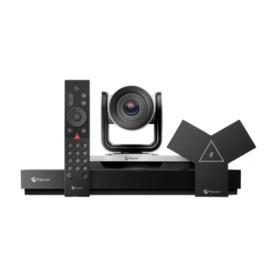 HP Poly G7500 Video Conferencing System with EagleEyeIV 12x Kit, Group video conferencing system, 4K Ultra HD, 60 fps, 12x, Black