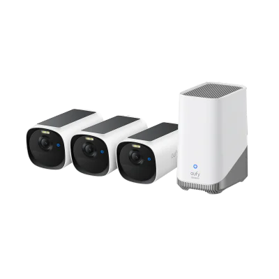 Sistem supraveghere 3+1 Anker "EufyCam E40" "T8144" + "Homebase 3", alb "E8144328" -0194644279516