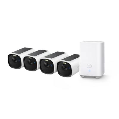 Sistem supraveghere 4+1 Anker "EufyCam E40" "T8144" + "Homebase 2", alb "E8144325" -0194644238339