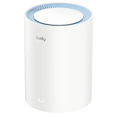 Sistem Wi-Fi mesh pentru casă CUDY M1200(1-PACK), 2,4 GHz + 5 GHz, 300 + 867 Mbps