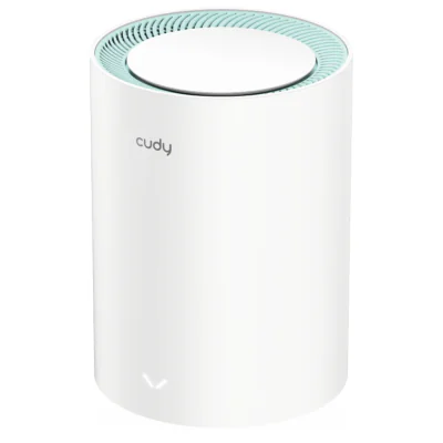 Sistem Wi-Fi mesh pentru toată casa CUDY M1300(1-PACK), 2,4 / 5 GHz, 300 Mbps + 867 Mbps, 1 unitate