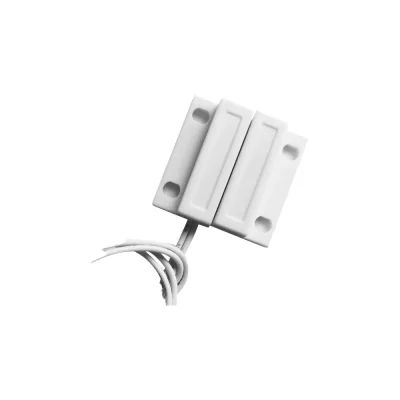 SL-MG1142-CS - Contact magnetic autoadeziv, din plastic, distantă maximă de 20 mm, alb