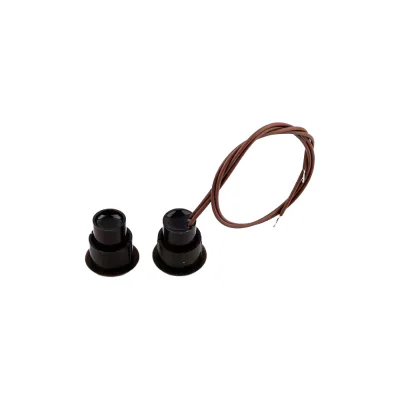 SL-MG2123-C - Contact magnetic plastic încorporat, cu diametrul de 19 mm, distantă maximă de 30 mm, maro